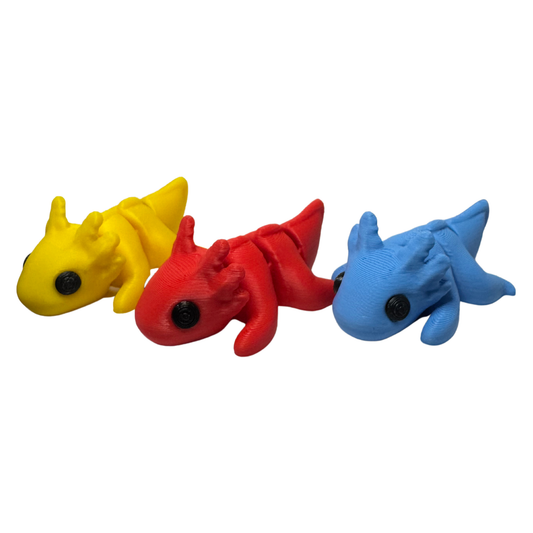 Articulated Axolotl Fidget Toy