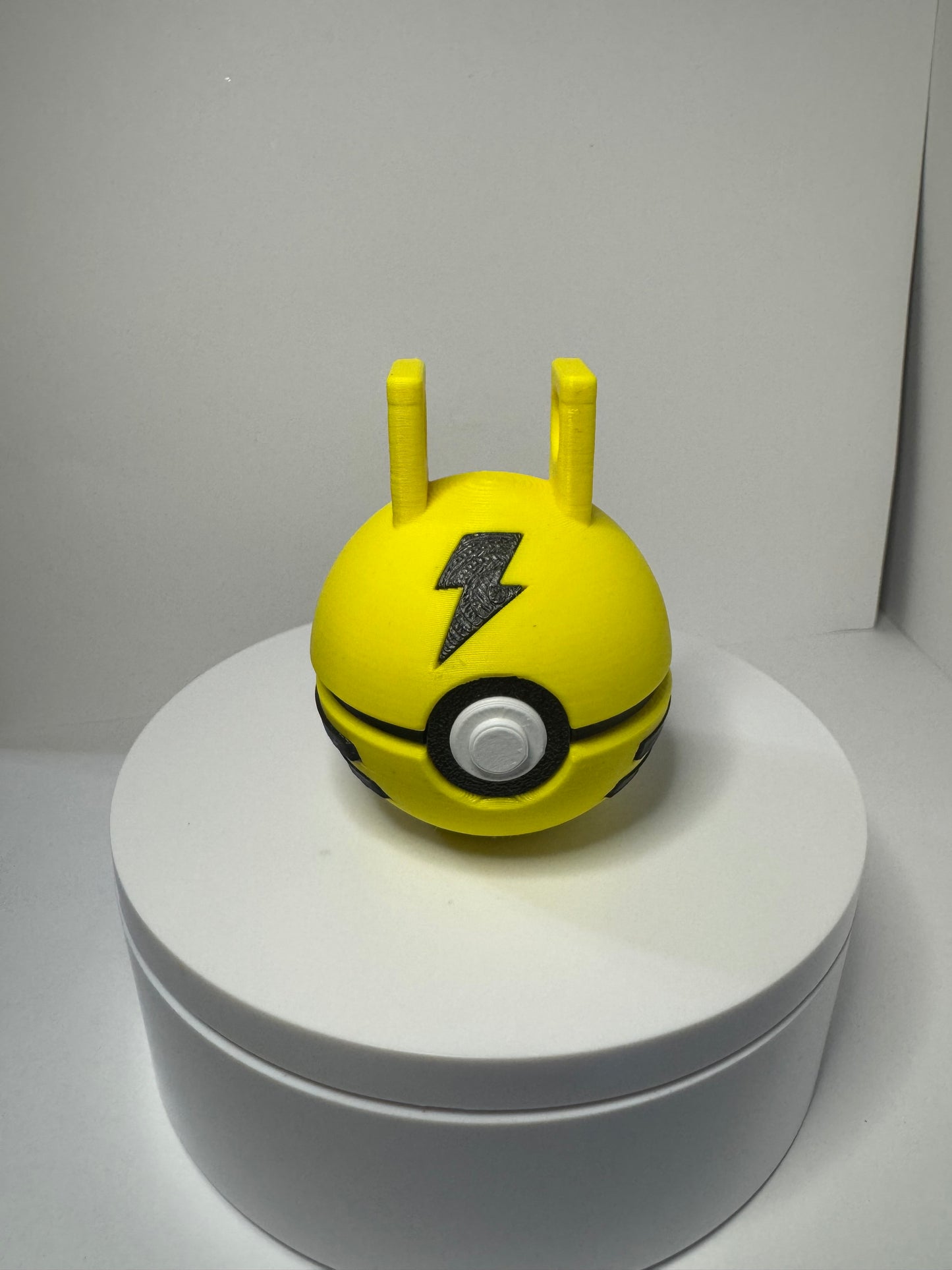 Mini Elekid Themed Ball, 3D Printed, Collectable