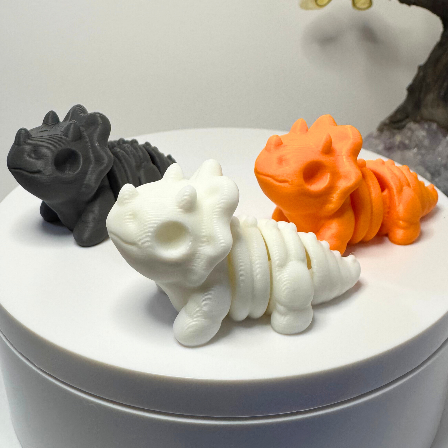 Triceratops Skeleton Fidget