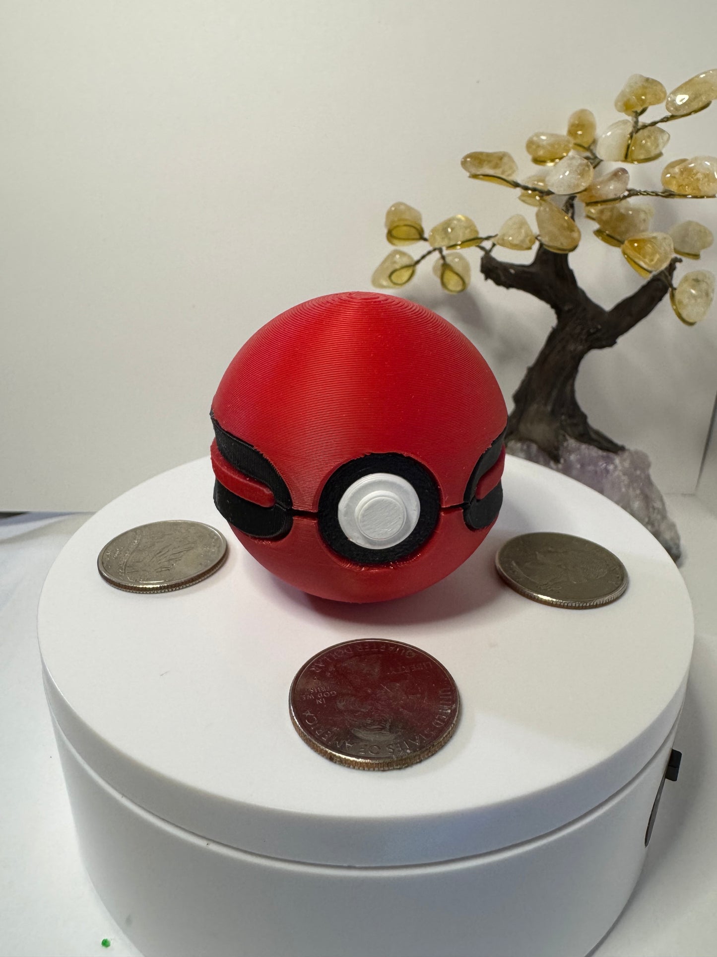 Mini Cherish Themed Ball, 3D Printed, Collectable