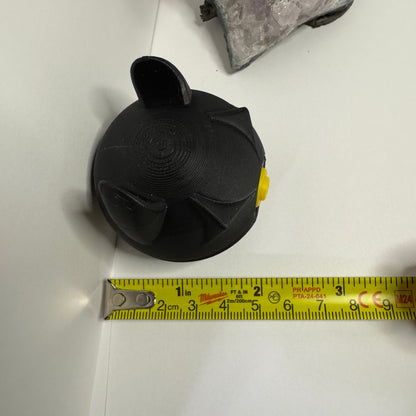 Mini Batman Themed Ball, 3D Printed, Collectable