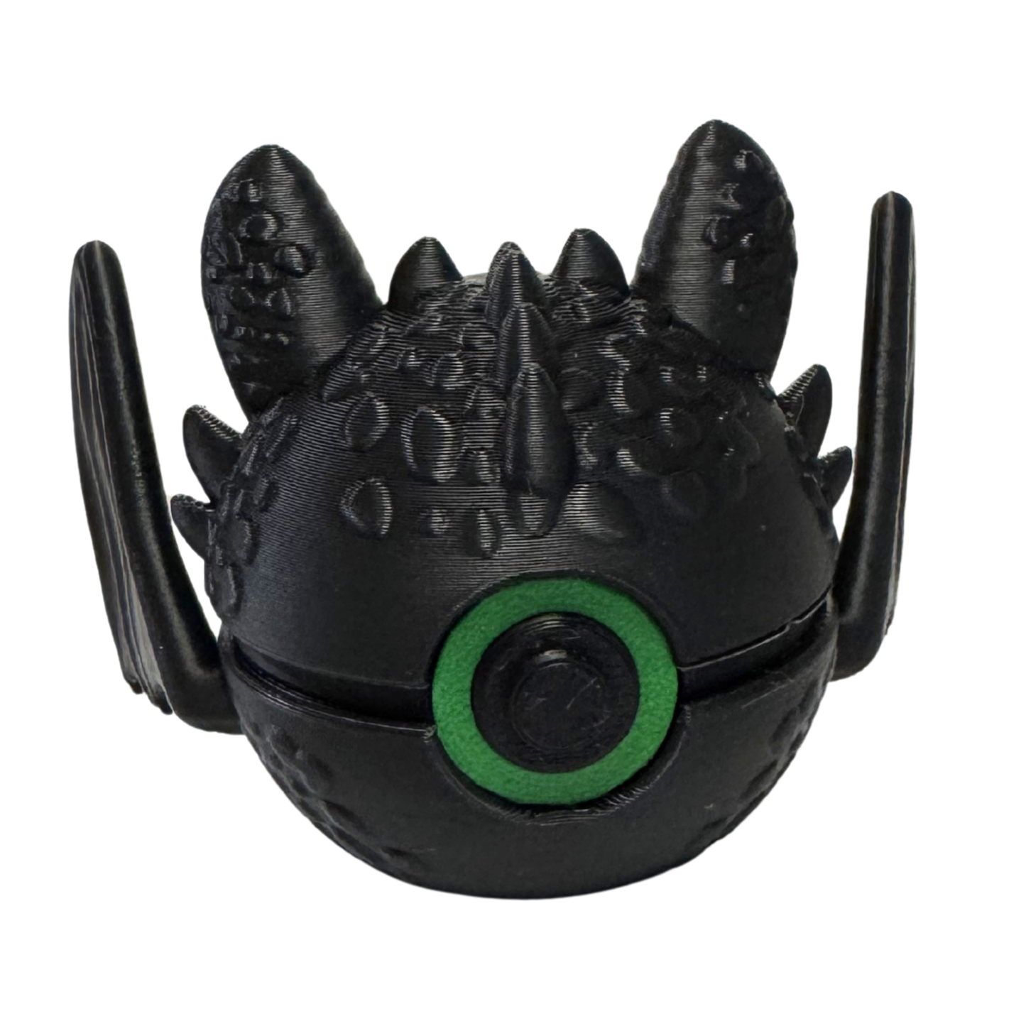 Mini Toothless Themed Ball, 3D Printed, Collectable