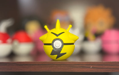 Mini Electabuzz Themed Ball, 3D Printed, Collectable