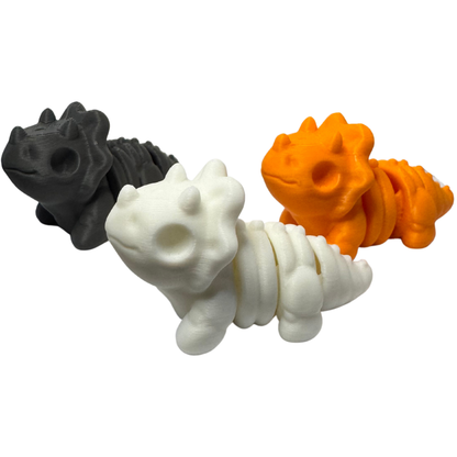Triceratops Skeleton Fidget