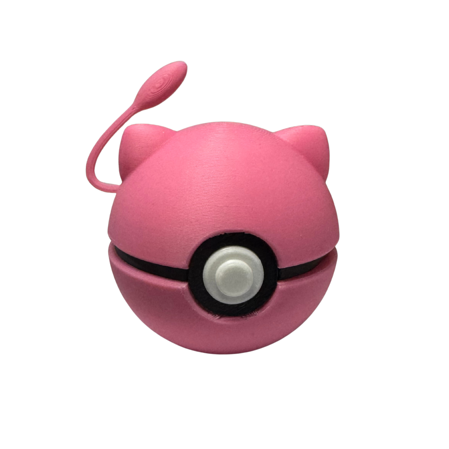 Mini Mew Themed Ball, 3D Printed, Collectable