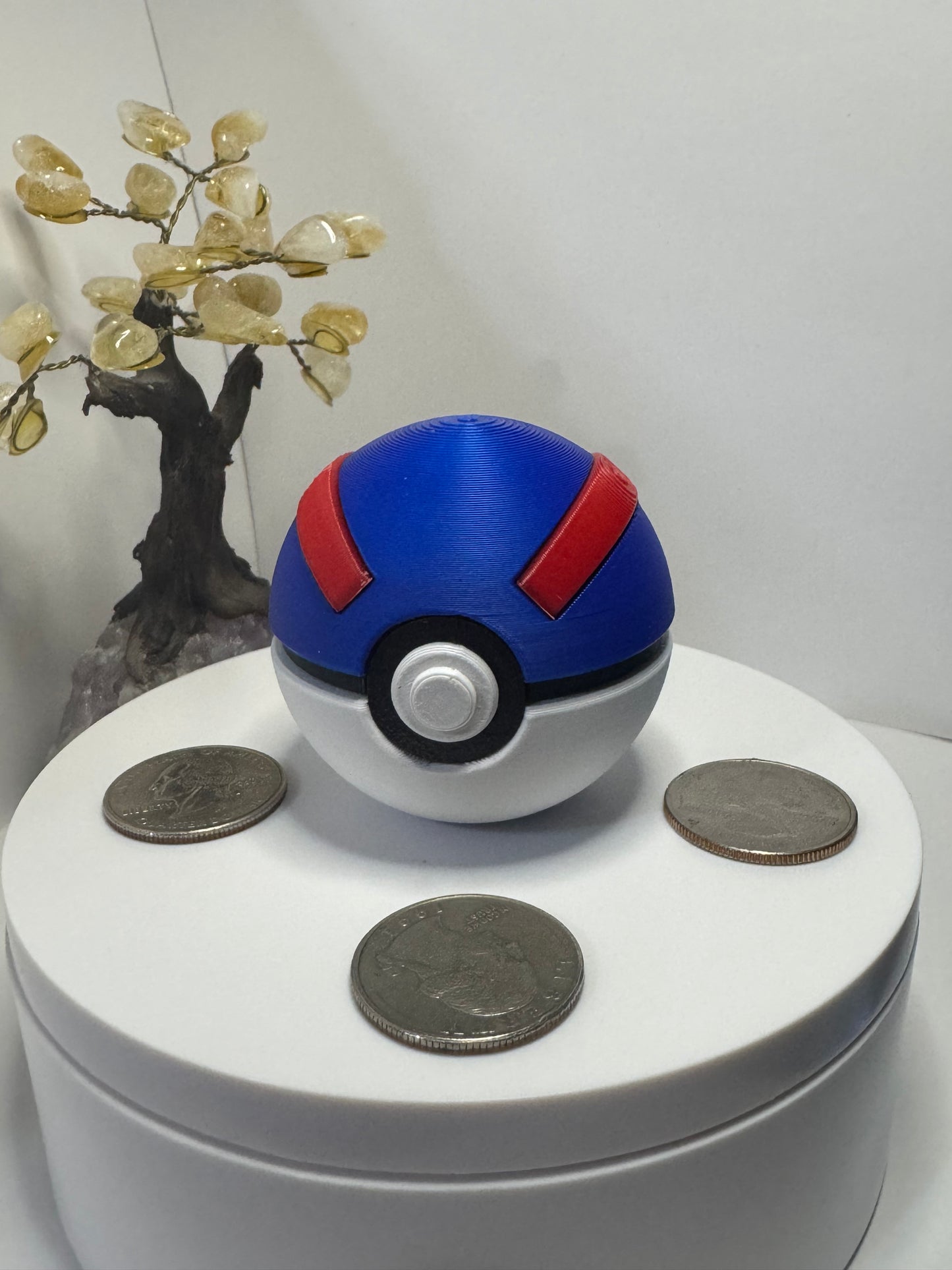 Mini Great Ball Themed Ball, 3D Printed, Collectable