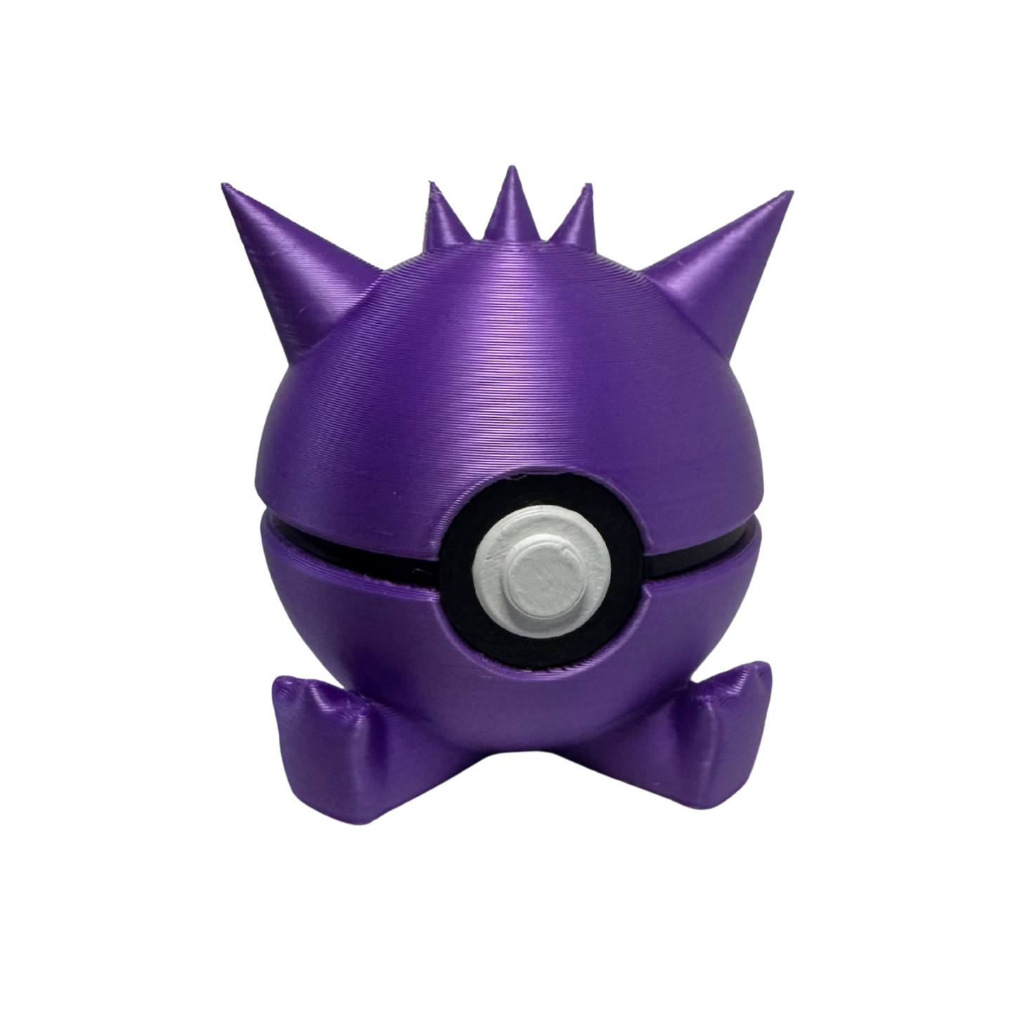 Mini Gengar Themed Ball, 3D Printed, Collectable