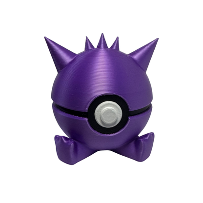 Mini Gengar Themed Ball, 3D Printed, Collectable