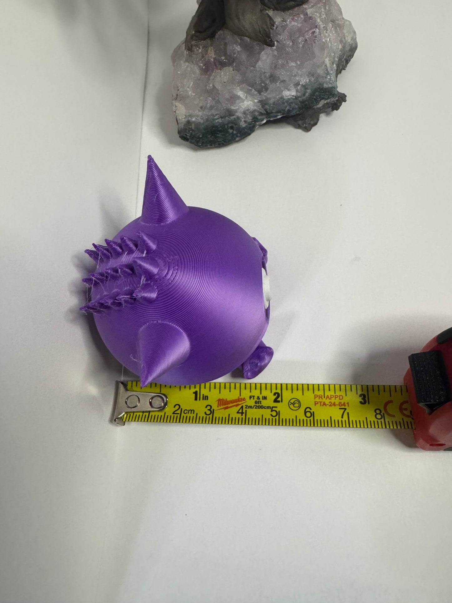 Mini Gengar Themed Ball, 3D Printed, Collectable