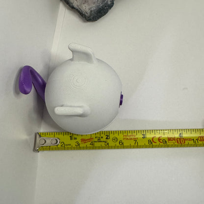 MewTwo Themed Ball, 3D Printed, Collectable