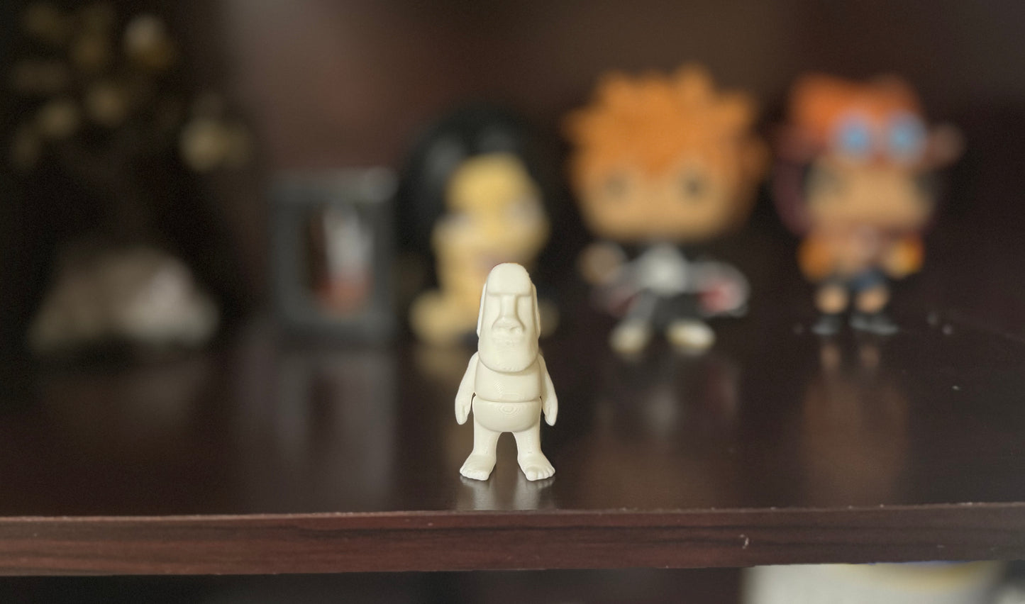 Tiny Moai Fidget Toy