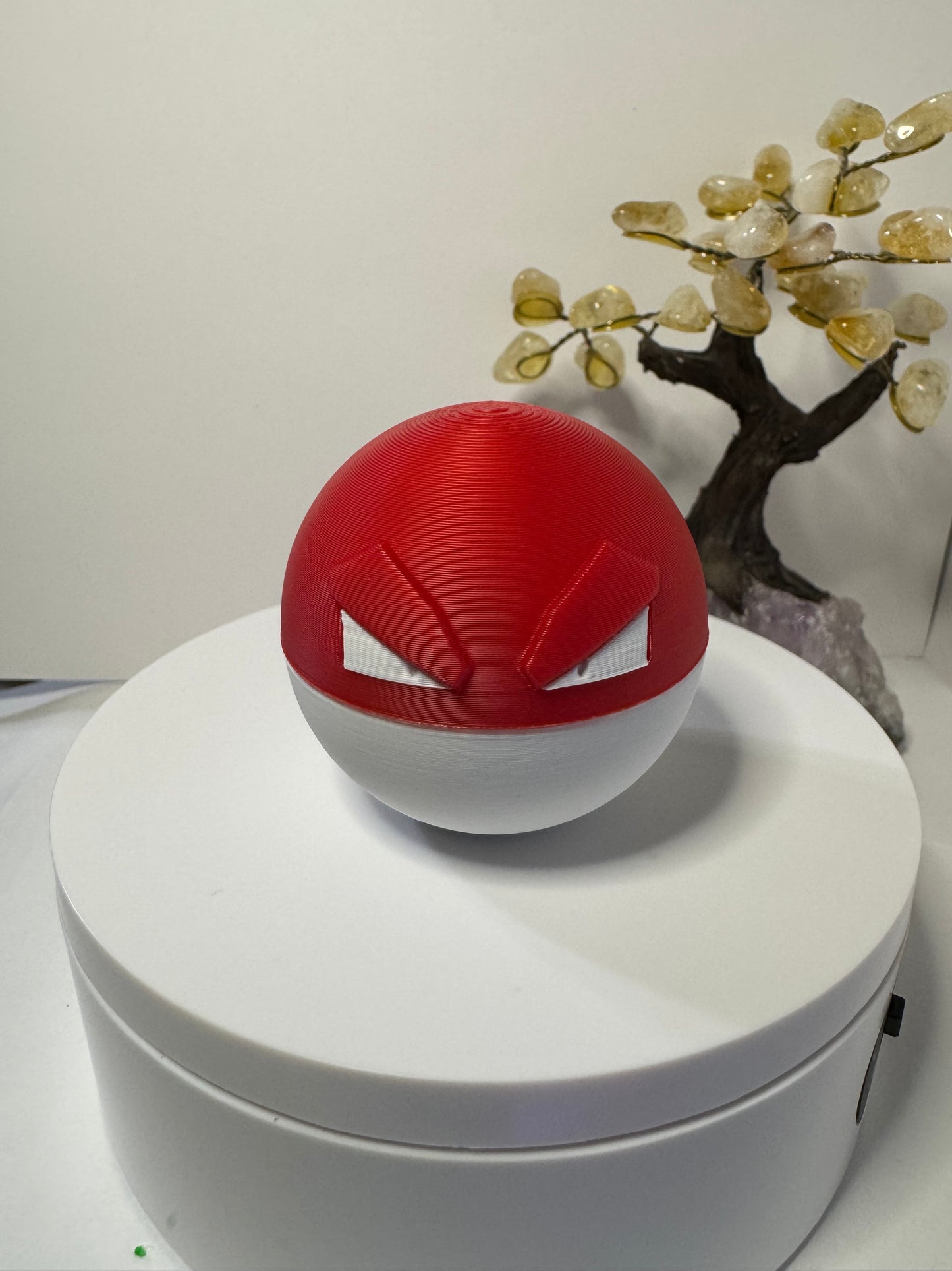 Mini Voltorb Themed Ball, 3D Printed, Collectable