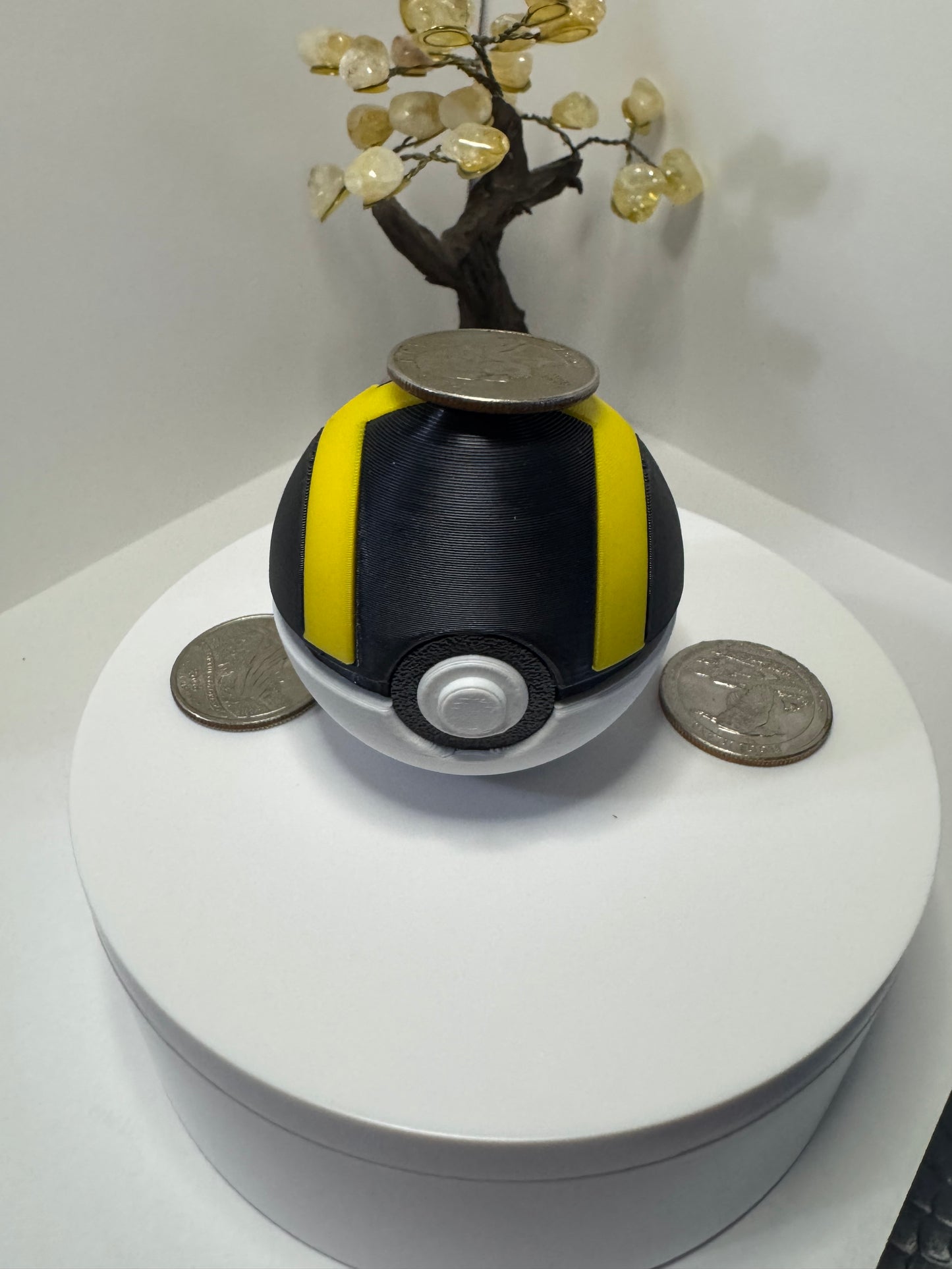 Mini Ultra Themed Ball, 3D Printed, Collectable