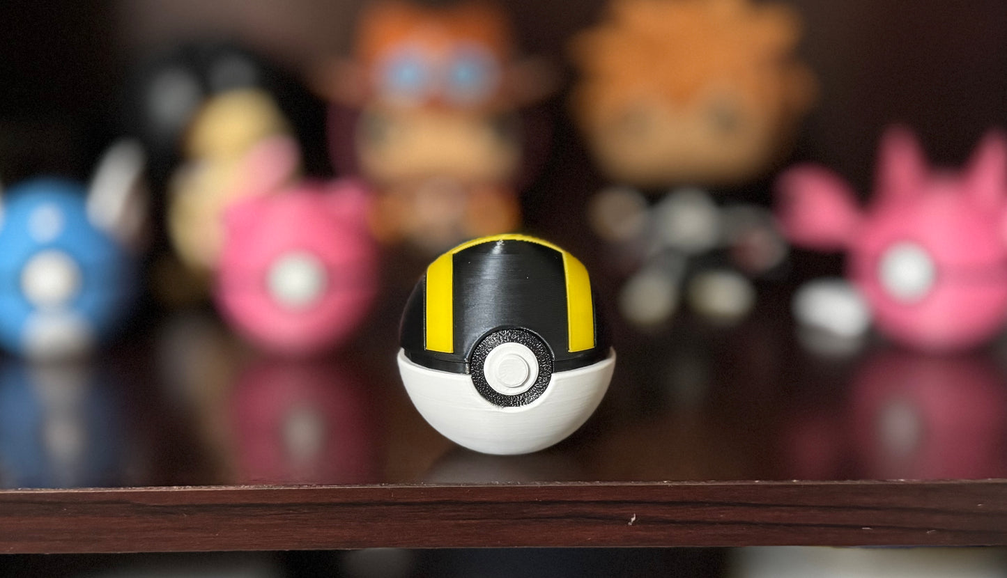 Mini Ultra Themed Ball, 3D Printed, Collectable