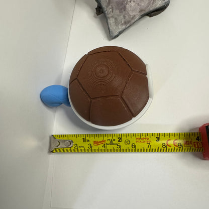 Mini Squirtle Themed Ball, 3D Printed, Collectable