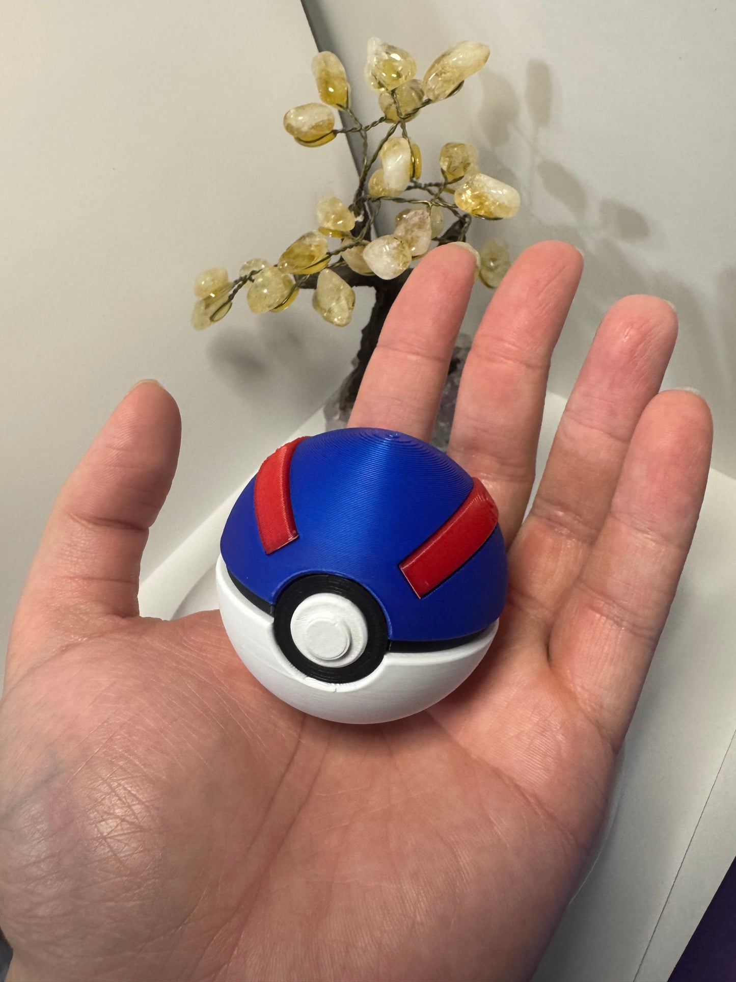 Mini Great Ball Themed Ball, 3D Printed, Collectable
