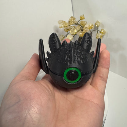 Mini Toothless Themed Ball, 3D Printed, Collectable