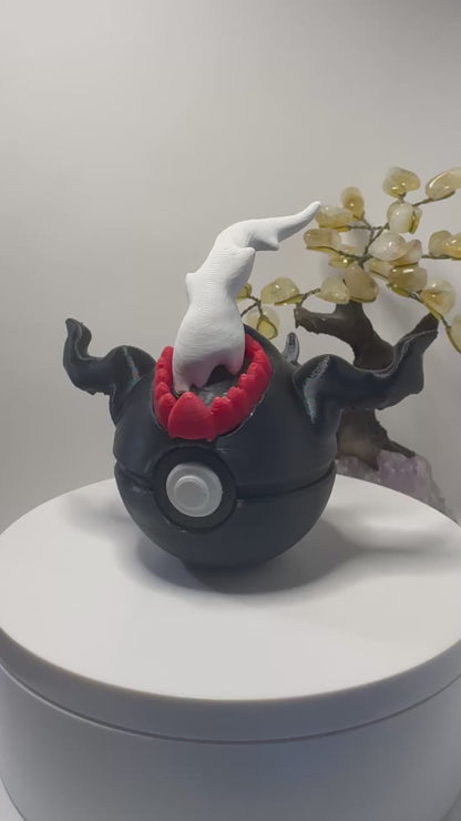 Mini Darkrai Themed Ball, 3D Printed, Collectable