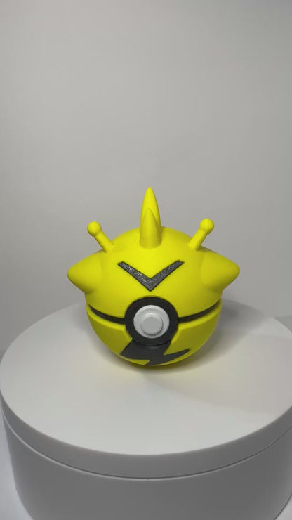 Mini Electabuzz Themed Ball, 3D Printed, Collectable
